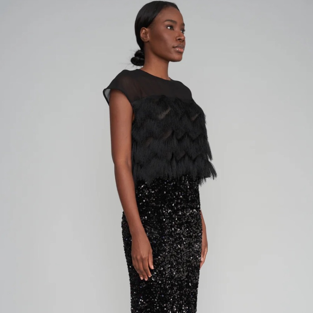Le Superbe/Anthro Flapper Tee - Sz. M - NWOT